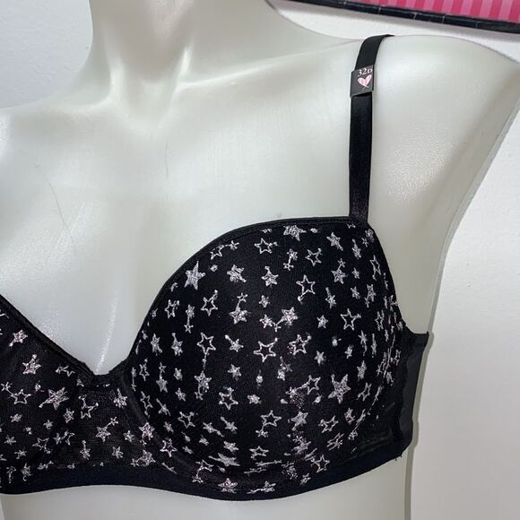 🔥VICTORIA SECRET BRA DREAM ANGEL LINED DEMI SZ 32D New - Picture 3 of 6